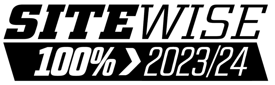 SiteWise 100 logo 2023 24