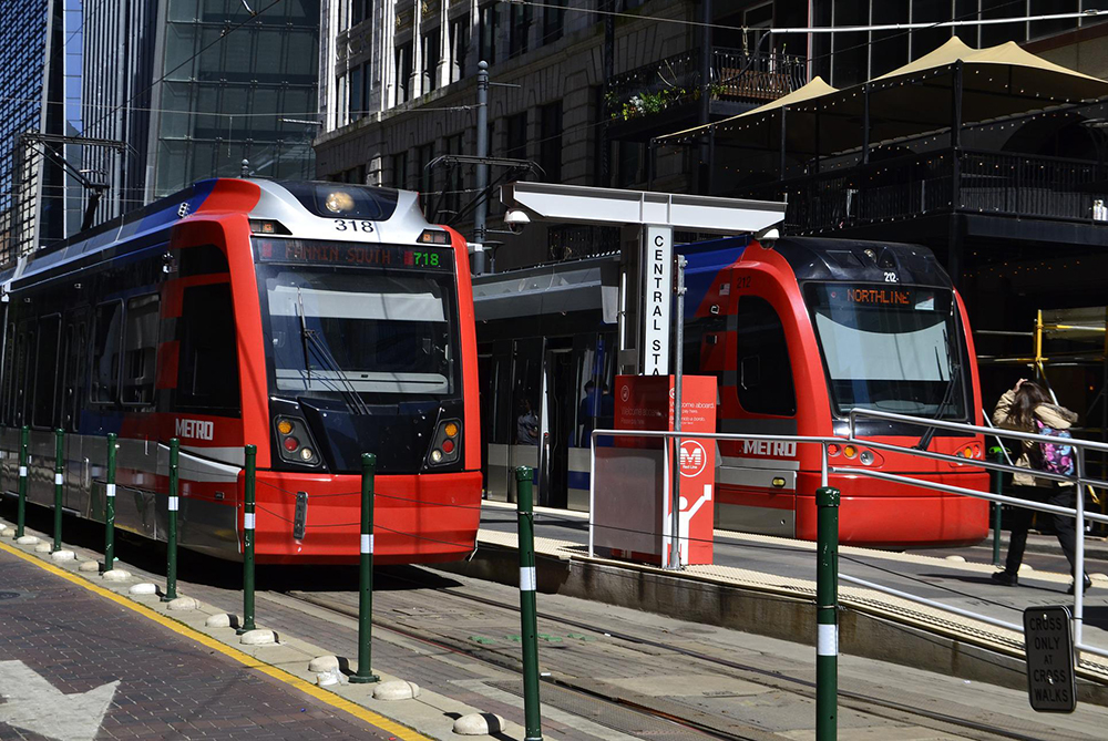 Red light rail trains australia