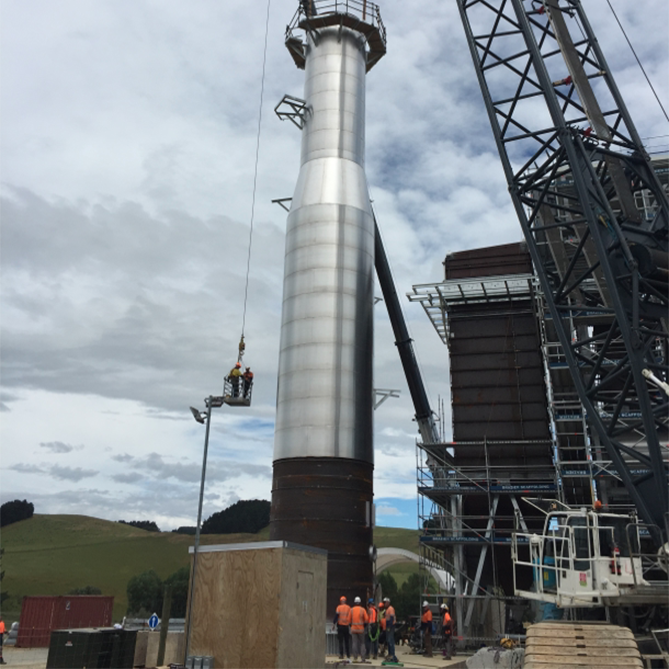 RCR Matuara Valley Milk Chimney install