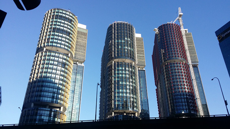 BMU C4 International Towers Sydney, Australia