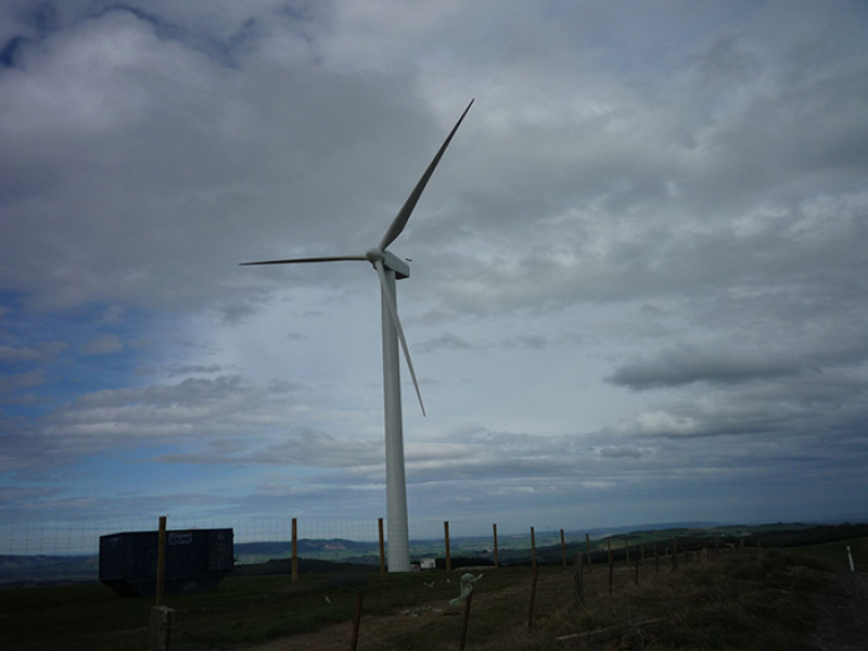Pioneer Energy Wind Farm Turbine Refurbishment Mt Stuart